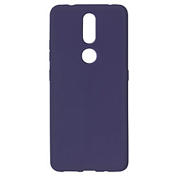 Avizar Coque Nokia 2.4 Flexible Antichoc Finition Mat Anti-traces bleu