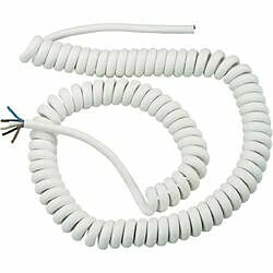 Câble spiralé LappKabel X05VVH8-F 73222364 1000 mm / 3000 mm 3 x 0.75 mm² blanc 1 pc(s)