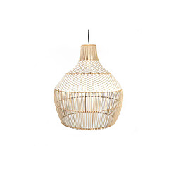 Suspension Romimex Blanc Naturel E27 220-240 V