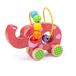 Bigjigs Toys Jouet à pousser éléphant