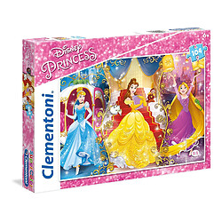 Clementoni Puzzle 104 pièces : Princesses Disney