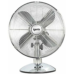 Ventilateur De Bureau Portable Igenix DF1250, 12 Pouces, 3 Vitesses, Fonctionnement Silencieux