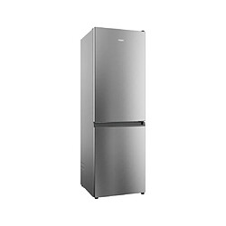 Réfrigérateur combiné 60cm 341l nofrost inox - H1DWDNPK186 - HAIER pas cher