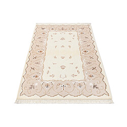 Avis Vidal Tapis de laine 147x91 beige Darya