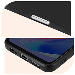 Acheter Avizar Coque pour Honor X6a Silicone Souple Finition Soft Touch Mat Noir