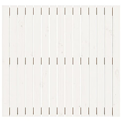 Acheter Maison Chic Tête de lit scandinave pour lit adulte,Meuble de chambre murale Blanc 95,5x3x90 cm Bois massif de pin -MN28602