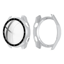 Coque en TPU anti-griffes, caoutchouté avec cadran/sensible au toucher, argent pour votre Huawei Watch 3 Pro 48mm