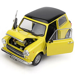 Universal 1: 24 Mini Cooper 1300 Voiture Alliage Modèle Simulation Voiture Décoration Collection Cadeau Jouet Moulé sous pression Modèle Garçon |(Jaune)