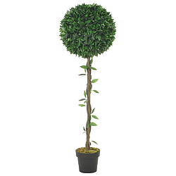 vidaXL Plante artificielle Laurier avec pot Vert 130 cm