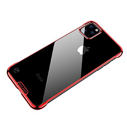 Wewoo Coque Rigide Pour iPhone 11 Pro Housse de protection en plaqué PC sans bordure rouge