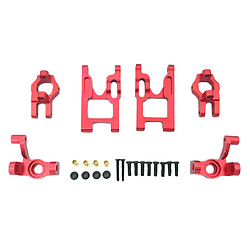 Bras De Suspension En Métal Pièces De Direction Adaptées Pour WLtoys 12428 12423 Rouge