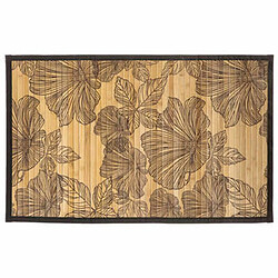 Tapis de Salle de Bain Blackflora 50x80cm Beige