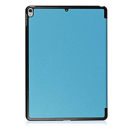 Avis Etui en PU support triple bleu clair pour votre Apple iPad Air 10.5 (2019)/Pro 10.5 pouces (2017)