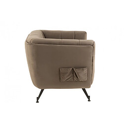 Acheter Inside 75 Fauteuil Lounge MARIANAH Gris Foncé