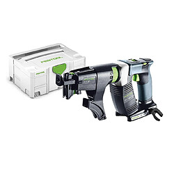 Avis Festool DWC 18-4500 Duradrive LI Basic Visseuse sans fil pour plaquiste avec boîtier Systainer + Chargeur de vis - sans Batterie ni Chargeur ( 574747 )