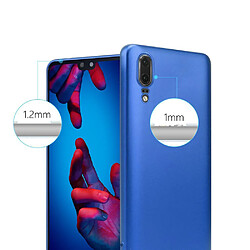 Cadorabo Coque Huawei P20 Etui en Bleu pas cher