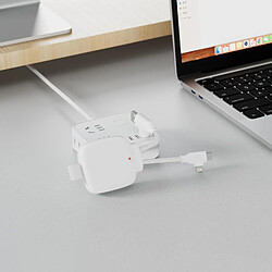 Acheter SANAG Câble Multi-Connecteurs Usb 4 En 1 - Chargeur Universel Et Batterie Externe 3000 Mah En Plastique Recyclé - Gamma Lite Blanc