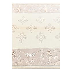 Vidal Tapis de laine 183x122 beige Darya pas cher