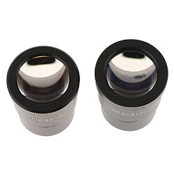 Acheter 2x Lentille Oculaire Pour Microscope Stéréo 10X Loupe Oculaire Pour Leica Zeiss Nikon