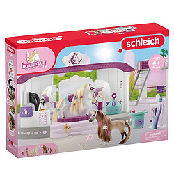 Schleich Coffret Salon de Beauté du Club Équestre Multicolore pas cher