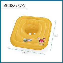 Acheter Bouée Gonflable pour Bébés de 1 à 2 ans Bestway Swin Safe 72x24 cm avec Siège Inclus Couleur Jaune