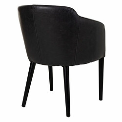 Acheter Fauteuil Alexandra House Living Noir 60 x 82 x 62 cm