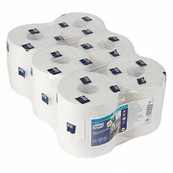 Bobines de Papier d'Essuyage pour Distributeur à Dévidage Central - Lot de 6 - Tork - CL128