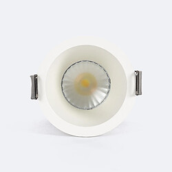 Ledkia Spot Downlight LED 7W Rond MINI Dimmable Dim to Warm Coupe Ø 55 mm Blanc