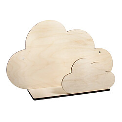 Rayher Kit DIY - Etagère en bois Nuage 35 x 21 x 10 cm pas cher