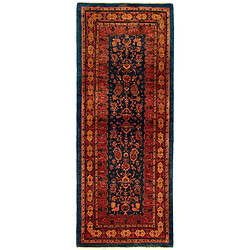 Vidal Tapis de couloir en laine 209x82 rouge Kashkuli