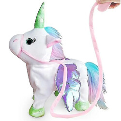 Avis Universal 35 cm Jouet doux de marche / chant de licorne