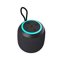 Yonis Enceinte Bluetooth Waterproof Ultra Portable TWS IPX7 Avec Basses Équilibrées Et Lumière LED