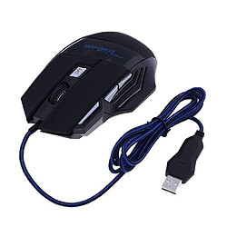 Acheter Universal 5500DPI LED Gaming Optical Gaming Mouse USB Wired Gamer Mouse 7 Boutons Gamer Computer MICE POUR MICE D'ordinateur portable