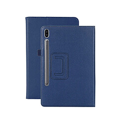 Xeptio Samsung Galaxy TAB S8 PLUS Etui housse pochette bleu