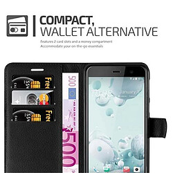 Acheter Cadorabo Coque HTC U PLAY Etui en Noir