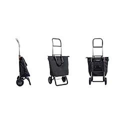 Avis Rolser Chariot de marché pliable 2 roues Mini Bag noir.