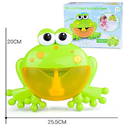 Acheter Universal Baby Bath Touet Bubble Big Frog Touet Children's Funny Bowning Music Bubble Fabricant Bathtub Piscine de baignade Machine de nage de baignoire