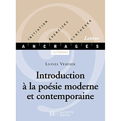 Introduction à la poésie moderne et contemporaine - Occasion