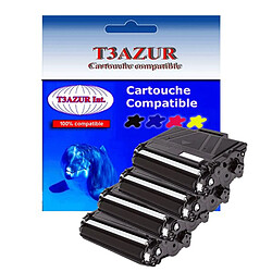 4 Toners Laser compatibles pour Brother MFC-L5700DN, MFC-L5750DW, TN3480 - 8 000 pages - T3AZUR