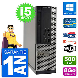 PC Dell OptiPlex 7020 SFF Intel i5-4570 RAM 8Go Disque Dur 500Go Windows 10 Wifi - Occasion