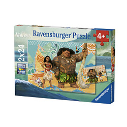 Avis Ravensburger 2x24p - Vaiana et ses amis / Disney