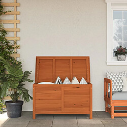 vidaXL Boîte de rangement de jardin - Bois de sapin Boîte de rangement en sapin - 99x49,5x58,5 cm - Base à lattes