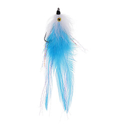 truite saumon steelhead pêche à la mouche streamer vole eau salée bleu avec crochet pas cher