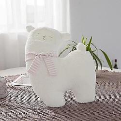 Universal 43 cm couple mignon poupée alpaca dans un oreiller de mouton chaud en peluche en couvercle de coussin | oreillers en peluche