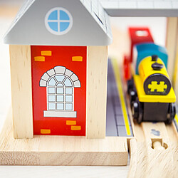 Acheter Bigjigs Rail Gare en Bois