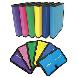 Gimboo 6750001PL-99 Trousse d'écolier Trousse à crayons économique sans équipement 1 compartiment 1 séparateur 195 x 135 x 32 mm Mélange de couleurs aléatoire