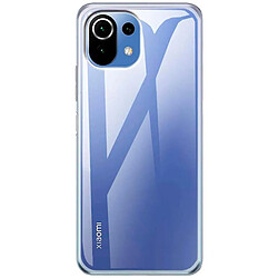 Visiodirect Coque de protection souple silicone transparente pour Xiaomi 11 Lite 5G 6.55"