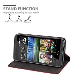 Avis Cadorabo Coque HTC Desire 820 Etui en Rouge