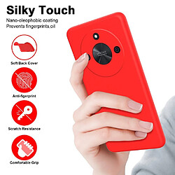 Acheter Htdmobiles Coque pour Honor Magic 6 Lite 5G - housse etui silicone gel fine + film ecran - ROUGE