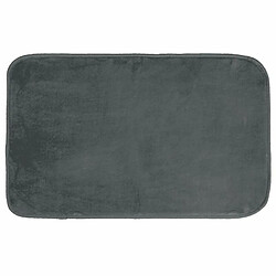 Paris Prix Tapis de Bain Microfibre Vitamine II 45x75cm Anthracite